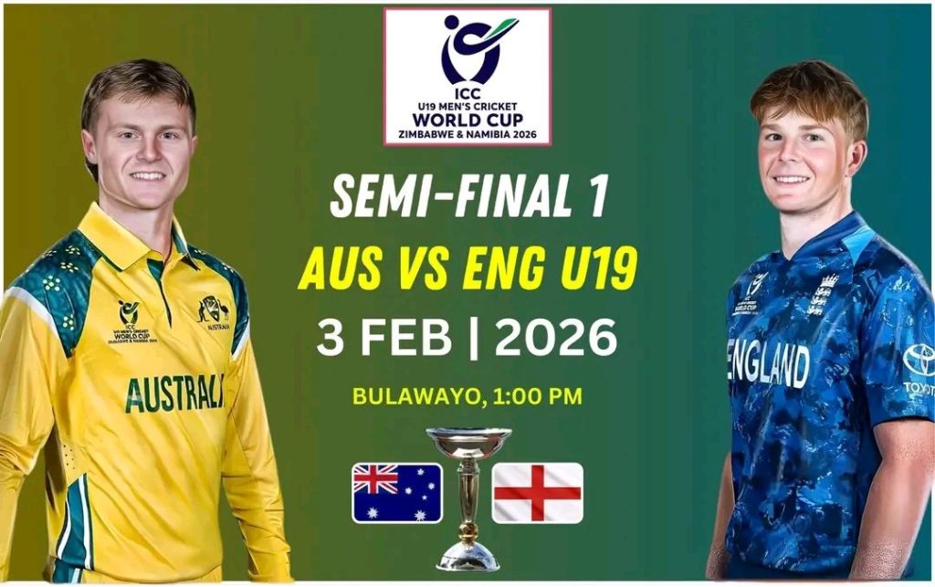 U19 World Cup 2026 ENG vs AUS Semi Final Result