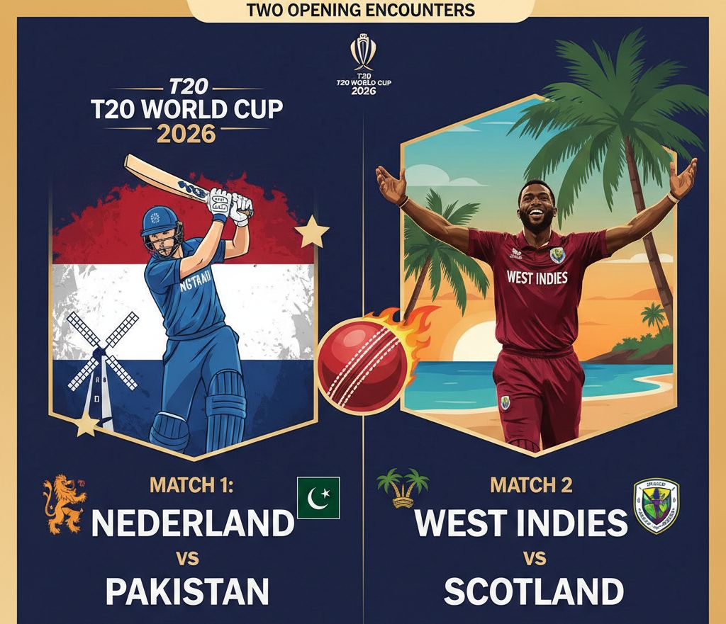 T20 World Cup 2026: पहले दिन के दोनों मैचों का पूरा हाल