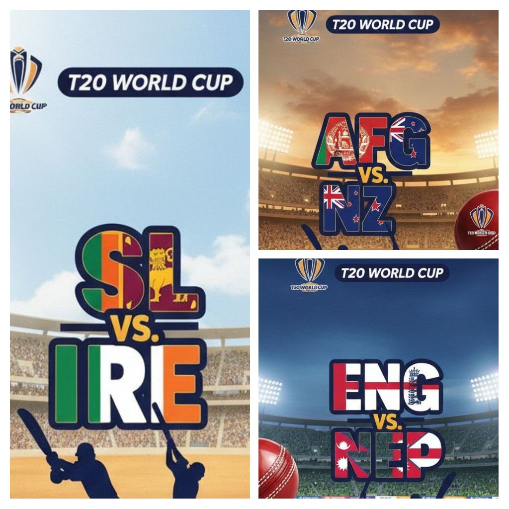T20 World Cup 2026: न्यूजीलैंड, इंग्लैंड और श्रीलंका की शानदार जीत